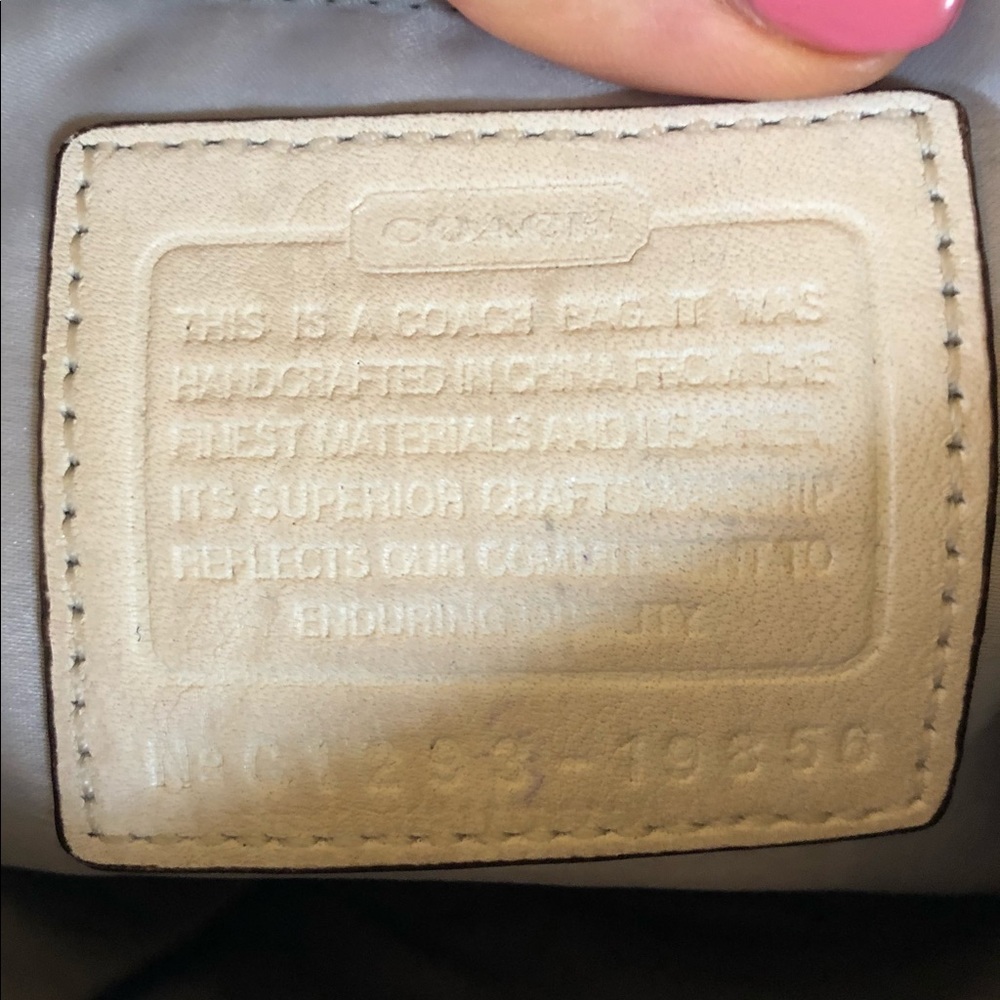 Coach Quilted Handbag - Picture 3 of 8